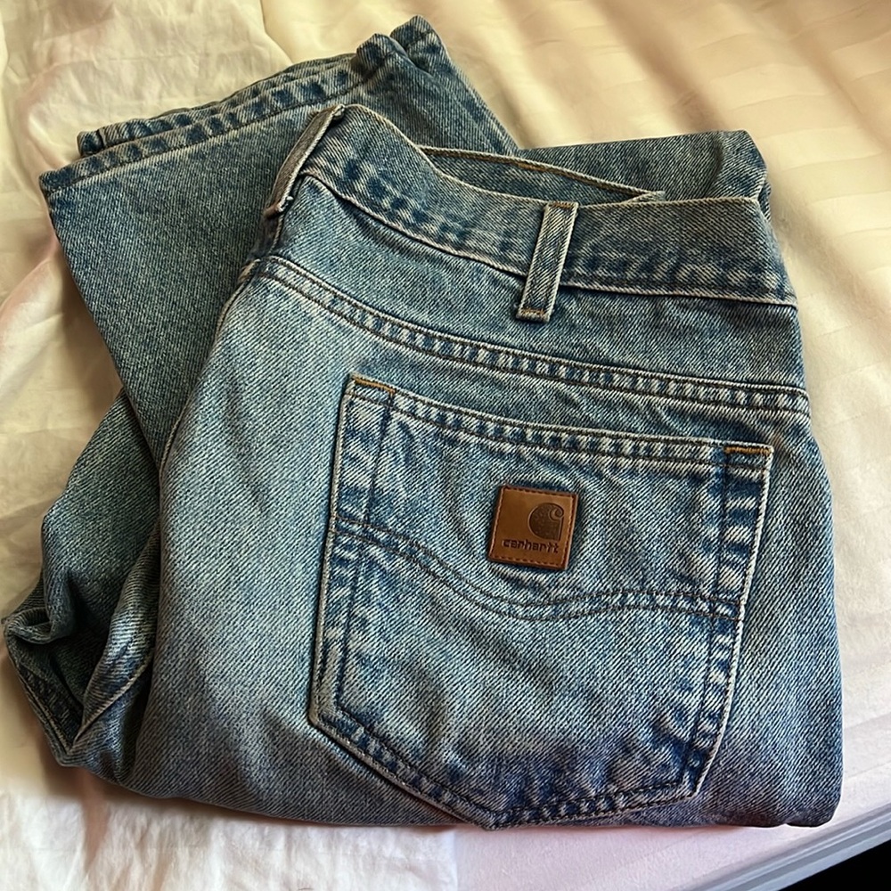 Carhartt traditional fit denim jeans 34 x 32